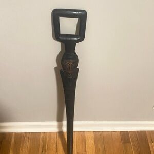 Beautiful hand carved walking stick/cane